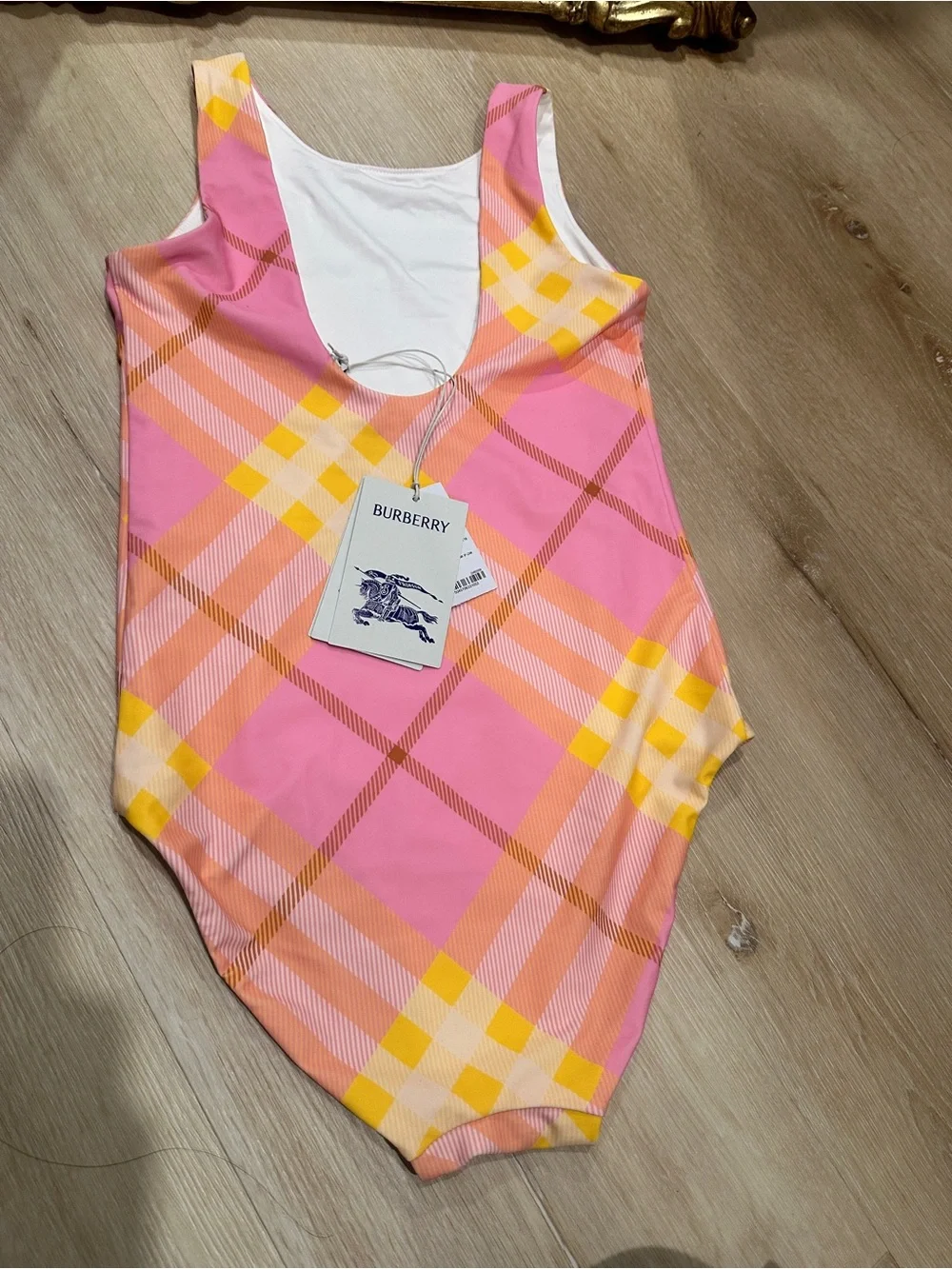 Girls Burberry Tirza One Piece Swimsuit - NWT- Authentic
